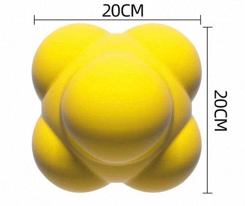 NeuroBall™ rouge 20 cm -grande balle à rebond imprévisible idéale sport, football, basketball, kiné et grand chien